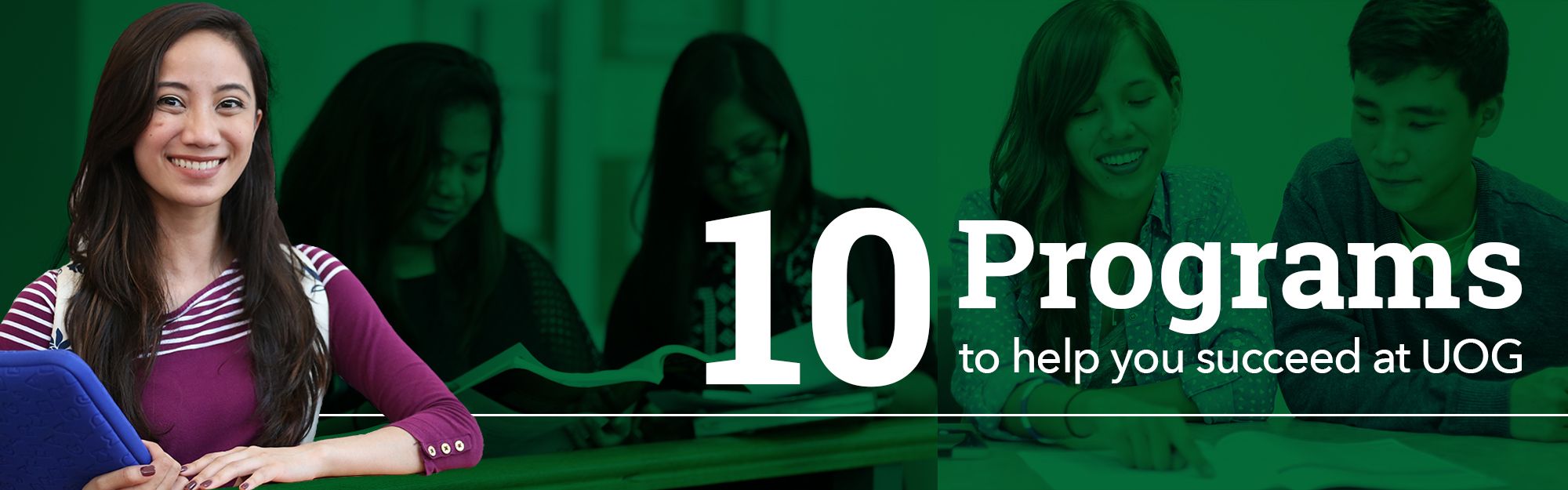 10 programs to help succeed at UOG